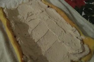 Rulada cu ganache de ciocolata