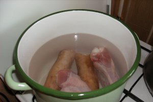 Piftie de porc si curcan