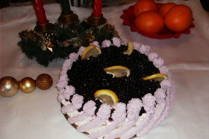 Tort cu afine si lamaie