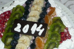 Tort in trei culori pentru a 300-a reteta