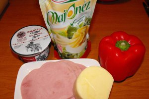 Salata cu sunca