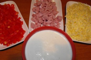 Salata cu sunca