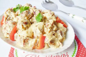 Chiftelute de curcan cu maioneza