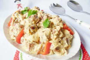 Chiftelute de curcan cu maioneza