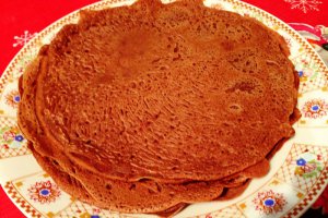 Clatite de cacao cu crema
