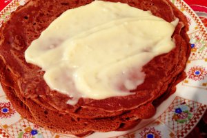 Clatite de cacao cu crema