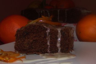 Tort de portocale si ciocolata