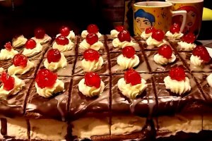 Prajitura cu mascarpone si fructe