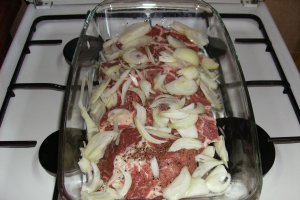 Friptura de porc la tava