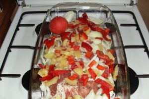 Friptura de porc la tava
