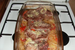 Friptura de porc la tava