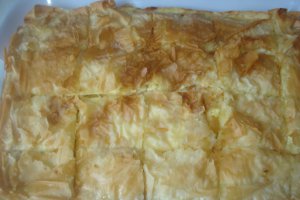 Placinta cu branza de oaie si smantana