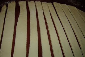 Patratele cu brinza si crema de lamiie