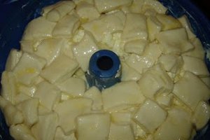 Patratele cu brinza si crema de lamiie