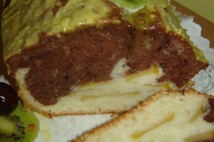 Chec cu mere si crema de lamiie