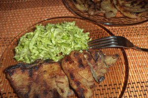 Gratar de porc pe tigaie grill