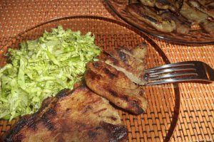 Gratar de porc pe tigaie grill