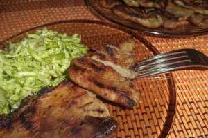 Gratar de porc pe tigaie grill
