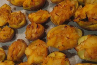 Cartofi copti de doua ori