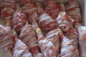 Pulpe in bacon