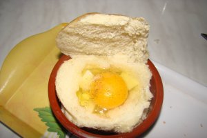 Gustare calda cu ou
