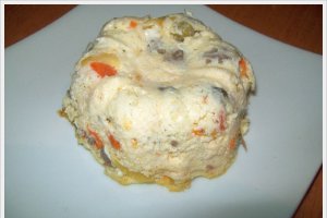 Branza la cuptor cu legume mexicane