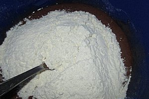 Chocolate crinkles