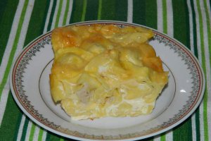 Tortelloni cu branza in sos de smantana