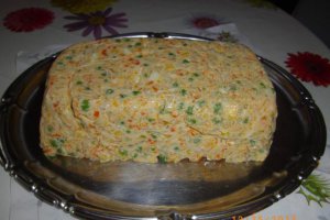 Terina de legume cu pui