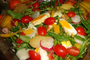 Salata cu rucola si cartofi