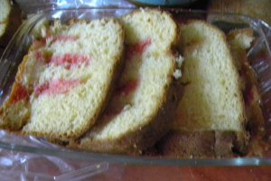 Panettone pudding cu vanilie