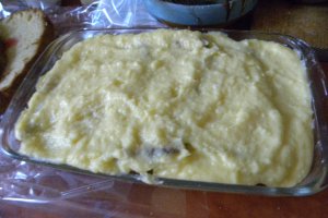 Panettone pudding cu vanilie