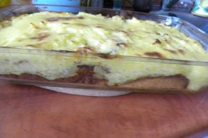 Panettone pudding cu vanilie
