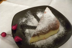Panettone pudding cu vanilie