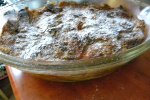 Panettone pudding cu crema caramel