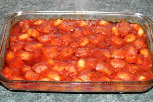 Gnocchi cu carne de porc