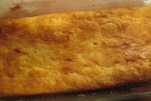 Budinca de branza dulce cu dulceata de gutui