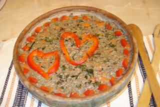 Mancare de linte verde