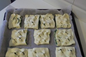 Strudel cu spanac