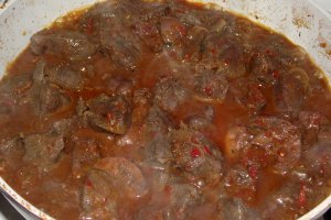 Maruntaie de porc, cu mamaliga