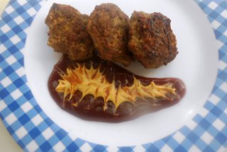 Chiftele de porc cu arome indiene