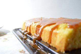 Chec cu lamaie si caramel