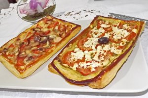 Mini-tarte mediteraneene