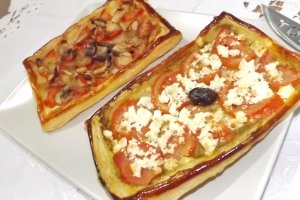 Mini-tarte mediteraneene