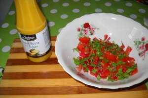 Lingurite cu lamaie si salata de quinoa
