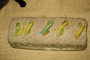 Rulada de ton cu crema de masline