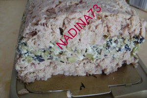Rulada de ton cu crema de masline