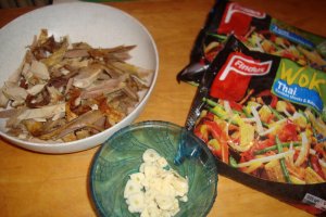 Pui cu legume
