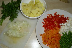 Ciorbita de porc cu legume