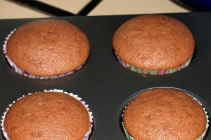 Cupcakes cu frosting de mascarpone